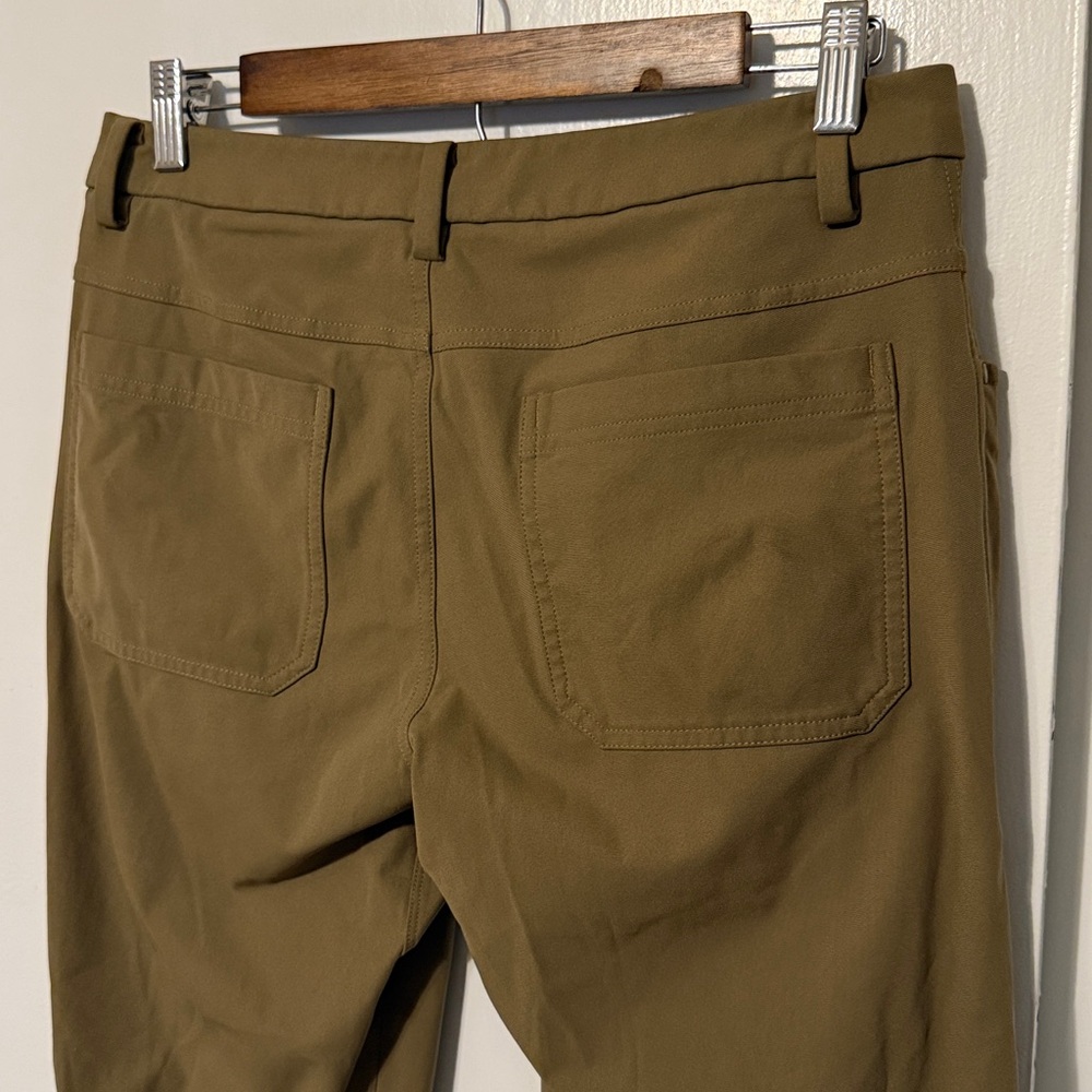 Lululemon ABC Pant Men 30x32 Tan Classic Fit Warpstreme Stretch Chino LM5335SE - Picture 7 of 13